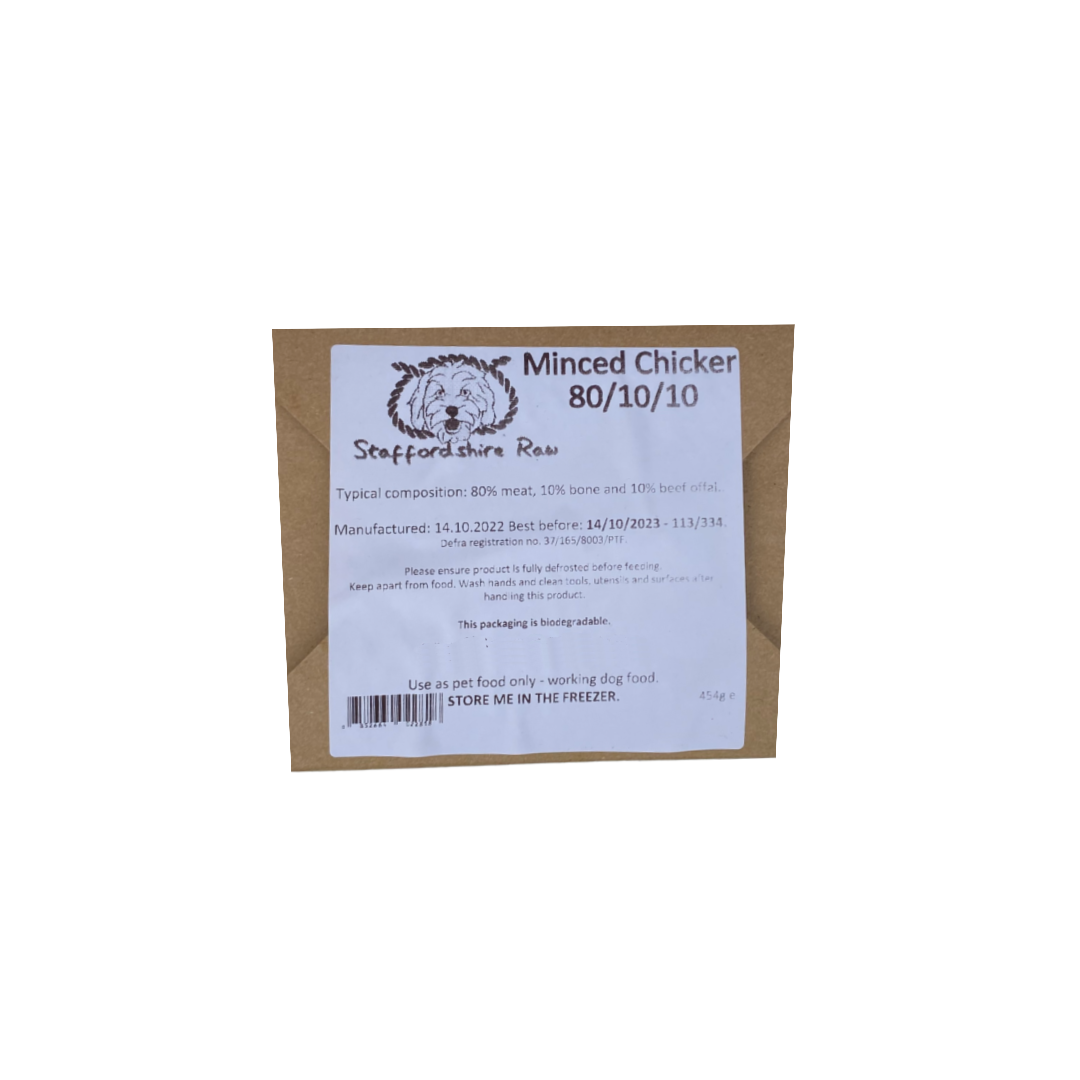 Staffordshire Raw minces Natural Treats Bristol