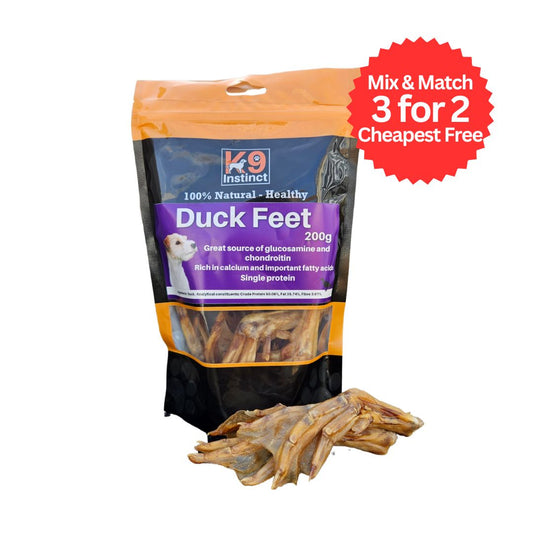 K9 Instinct Duck Feet 200g