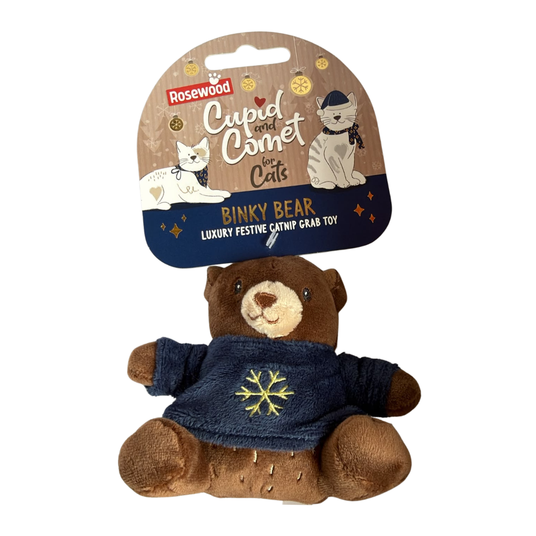 Rosewood Binky Bear - cat toy