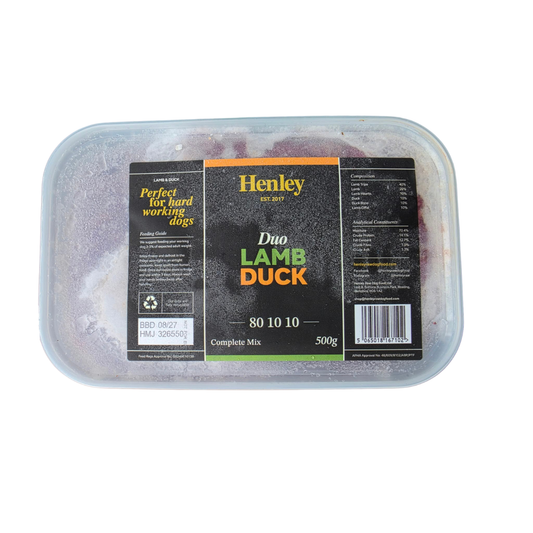 Henley Duo Lamb Tripe & Duck 500g