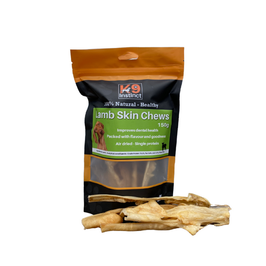 Natural Chews for dogs - Lamb skin