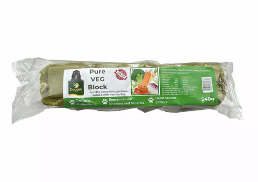 Dougies Vegetable block for raw fed dogs in Bristol