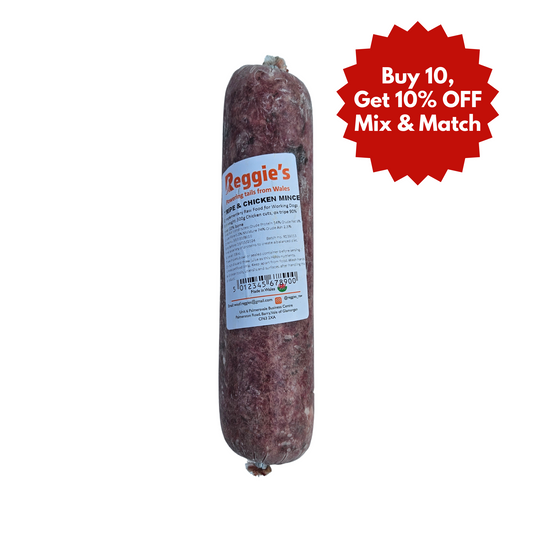 Reggie's raw dog food in Bristol