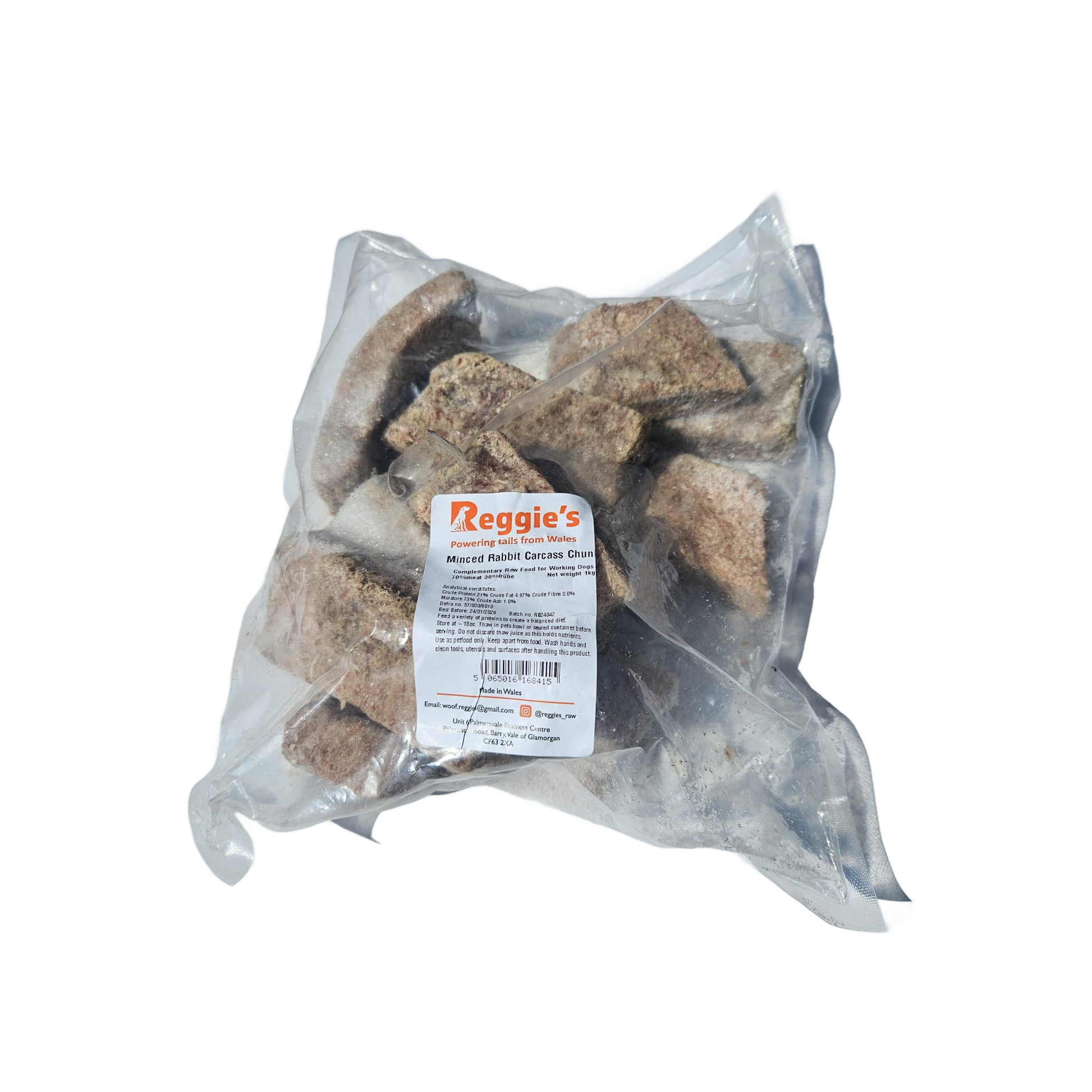 Reggies Raw raw dog food in Bristol