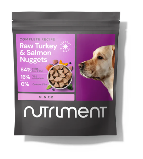 Raw Turkey & Salmon Nuggets 1kg