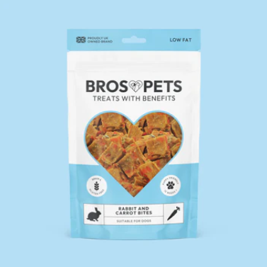 Bros Rabbit & Carrot Bites 100g