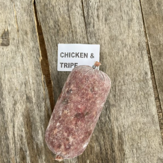 Bulmers Chicken&Tripe raw dog food available for home delivery in Bristol