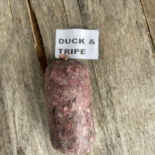 Bulmers Duck & Tripe raw dog food available for home delivery in Bristol