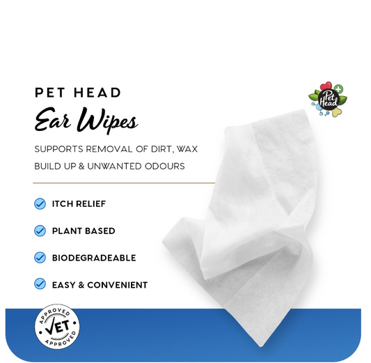 Pet Head Healthy Ear Wipes 30pk