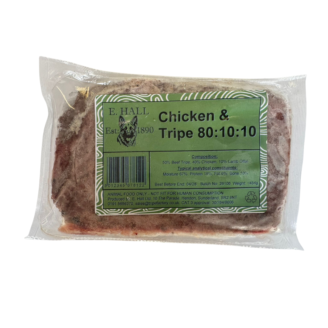 TF Tripe & Chicken 80/10/10 454g