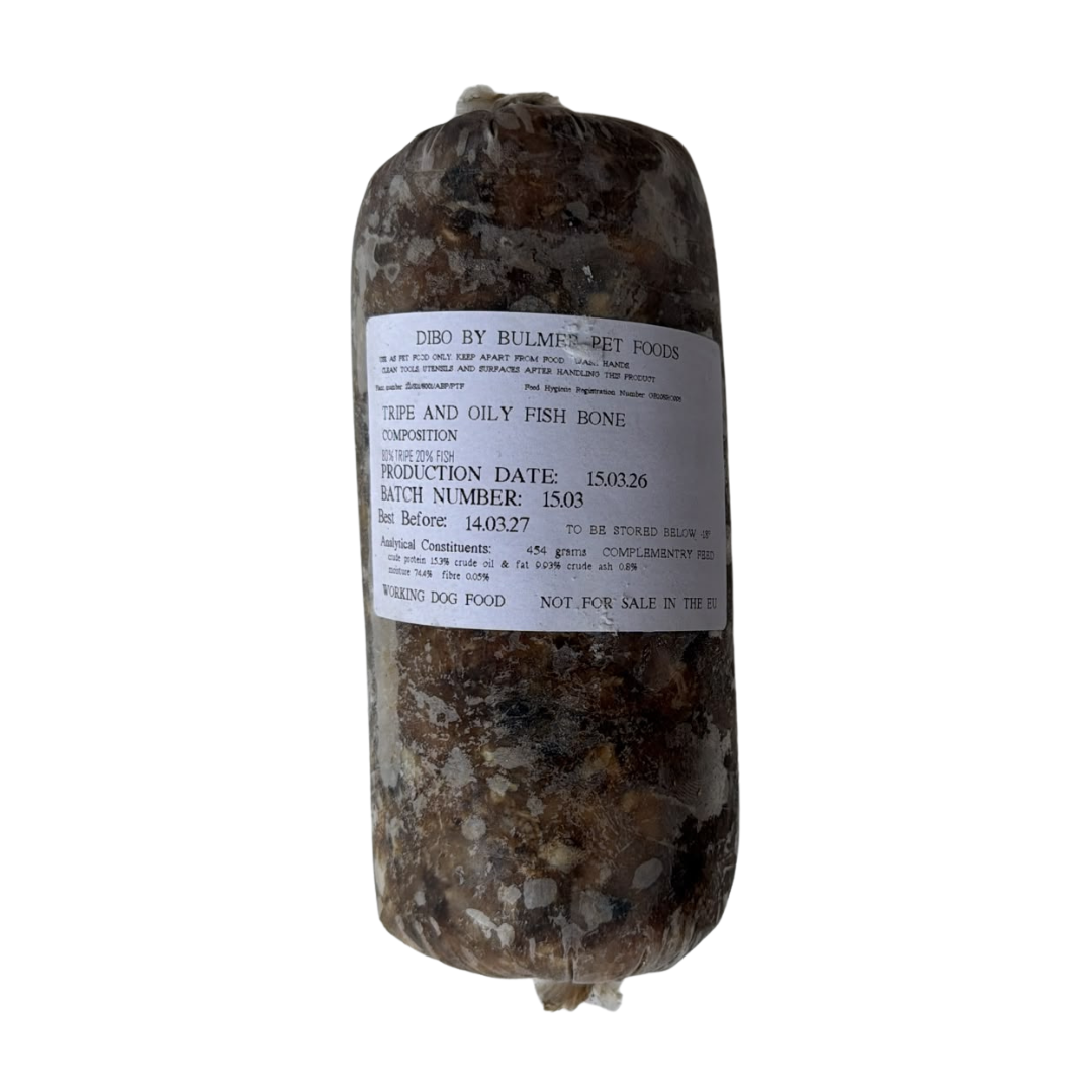Bulmer Minced Tripe & Oily Fish 454g