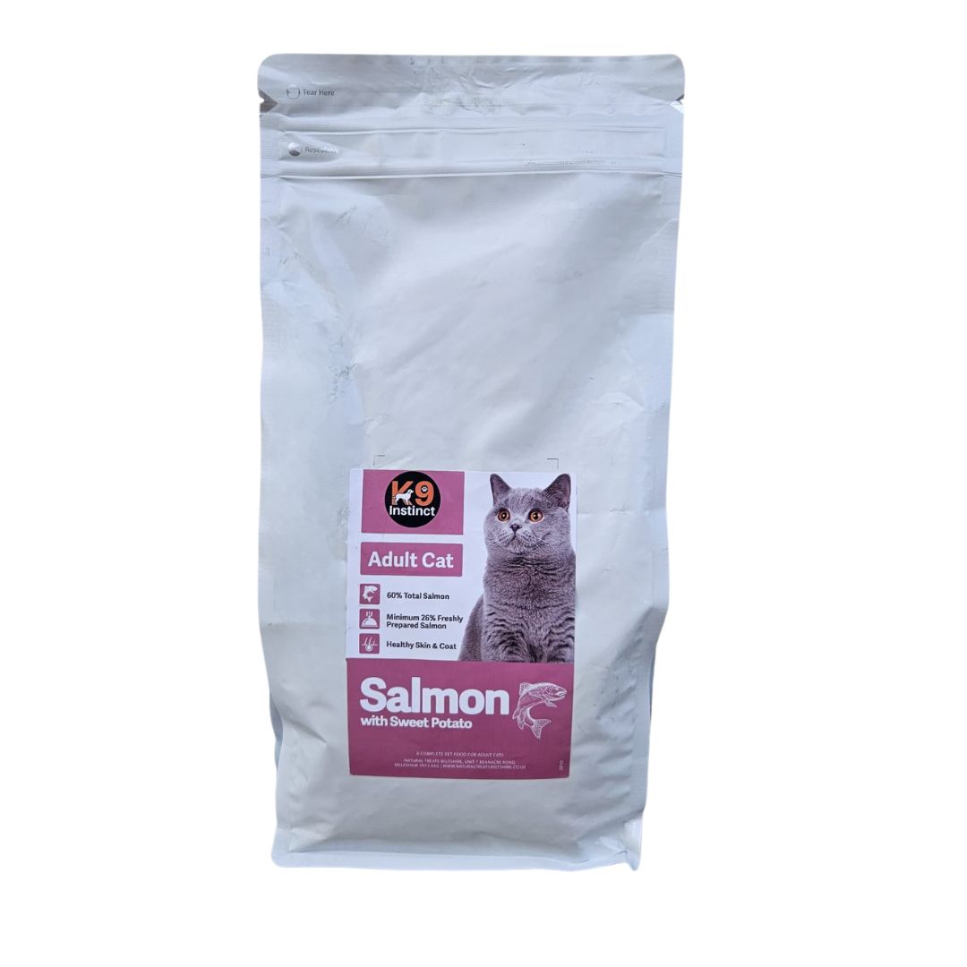 Dry Grain Free cat food in Bristol - Salmon with Sweet Potato