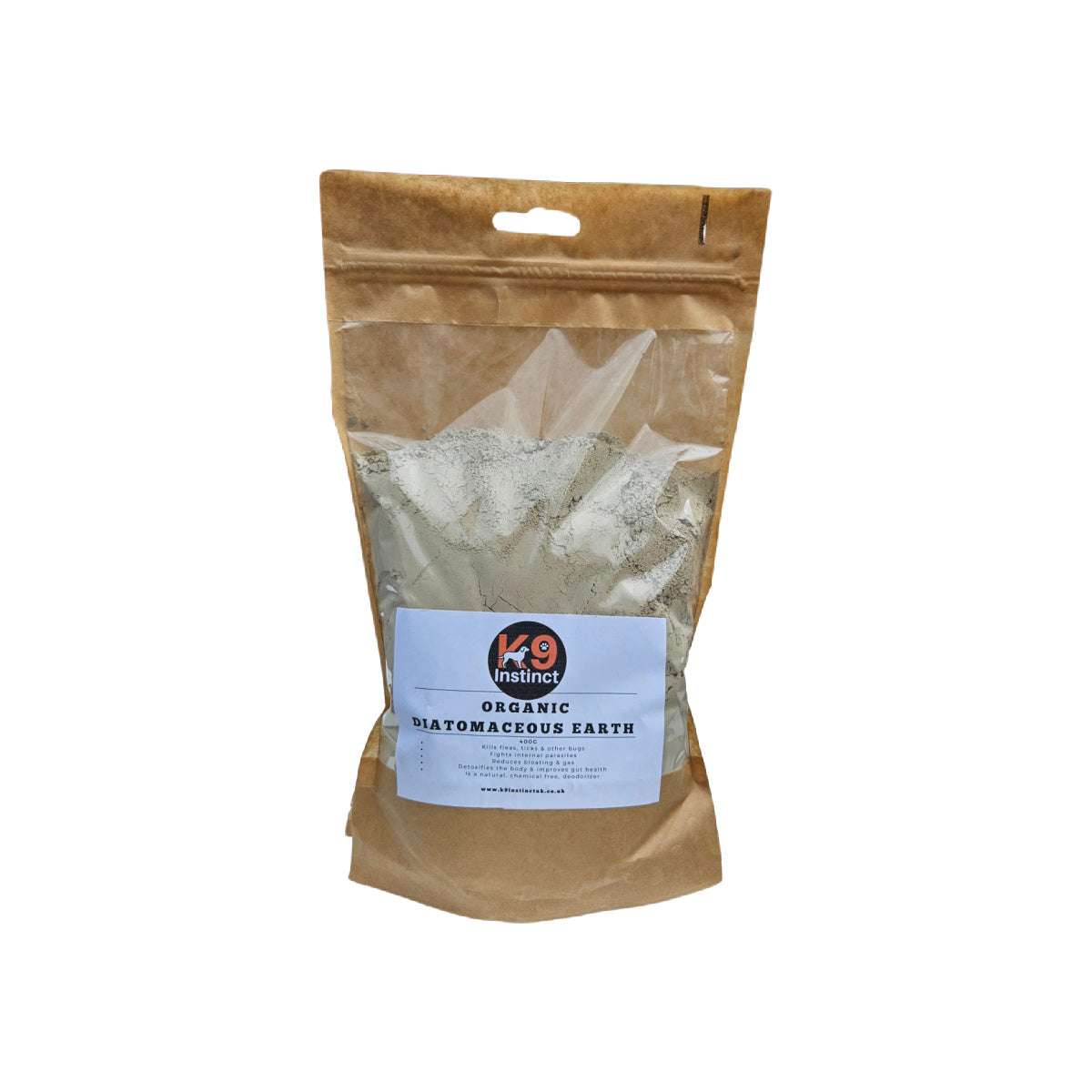 K9 Instinct Diatomaceous Earth 400g - supplement for dogs