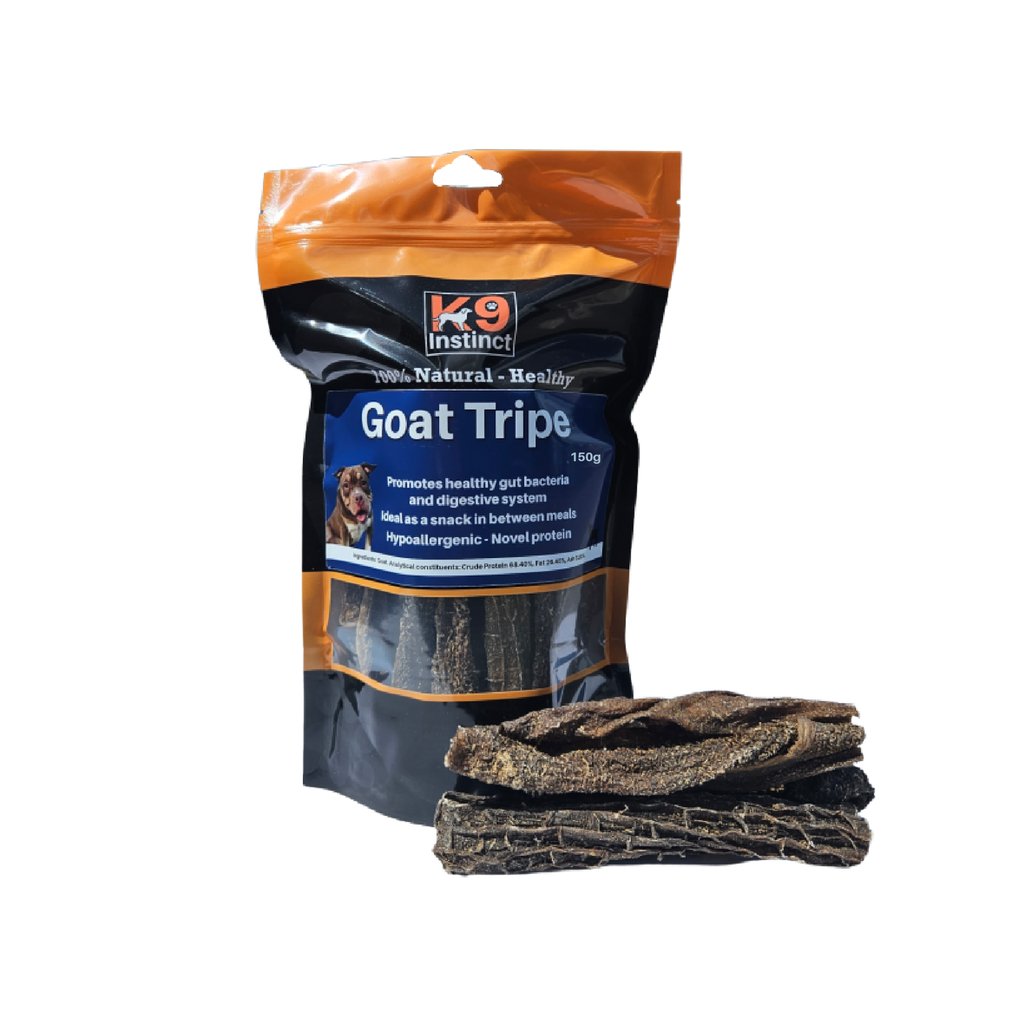 Dried Goat Tripe for dogs