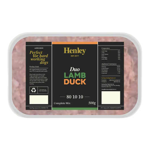 Henley Duo Lamb and Duck 500g
