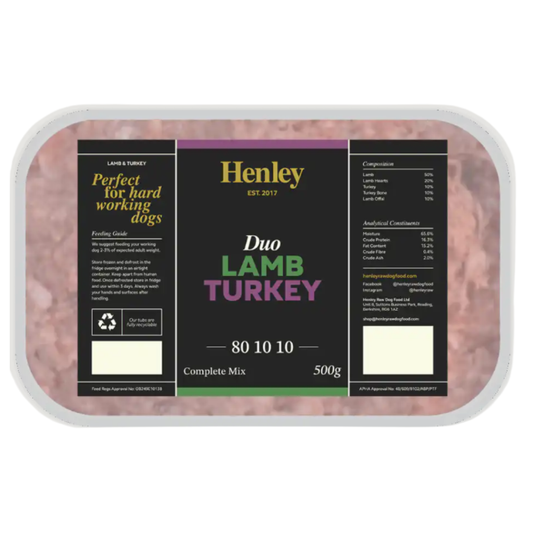 Henley Duo Lamb and Turkey 500g