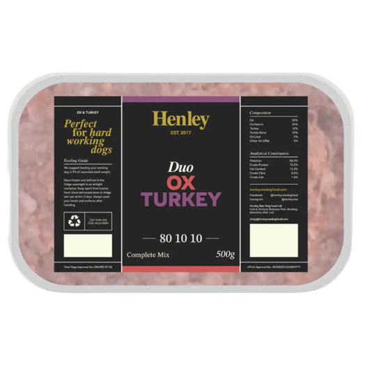 Henley Duo Ox and Turkey 500g