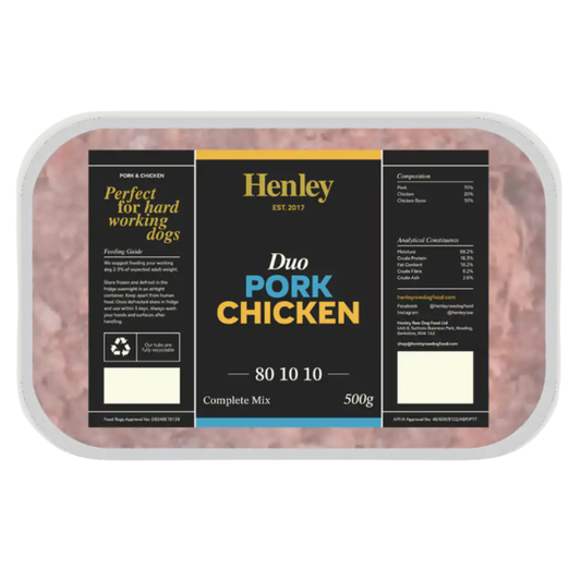 Henley Duo Pork and Chicken 500g