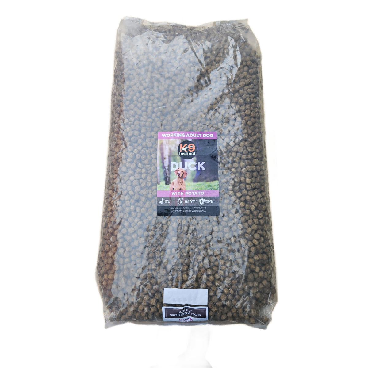 Duck & Potato 15kg - gluten free dry dog food