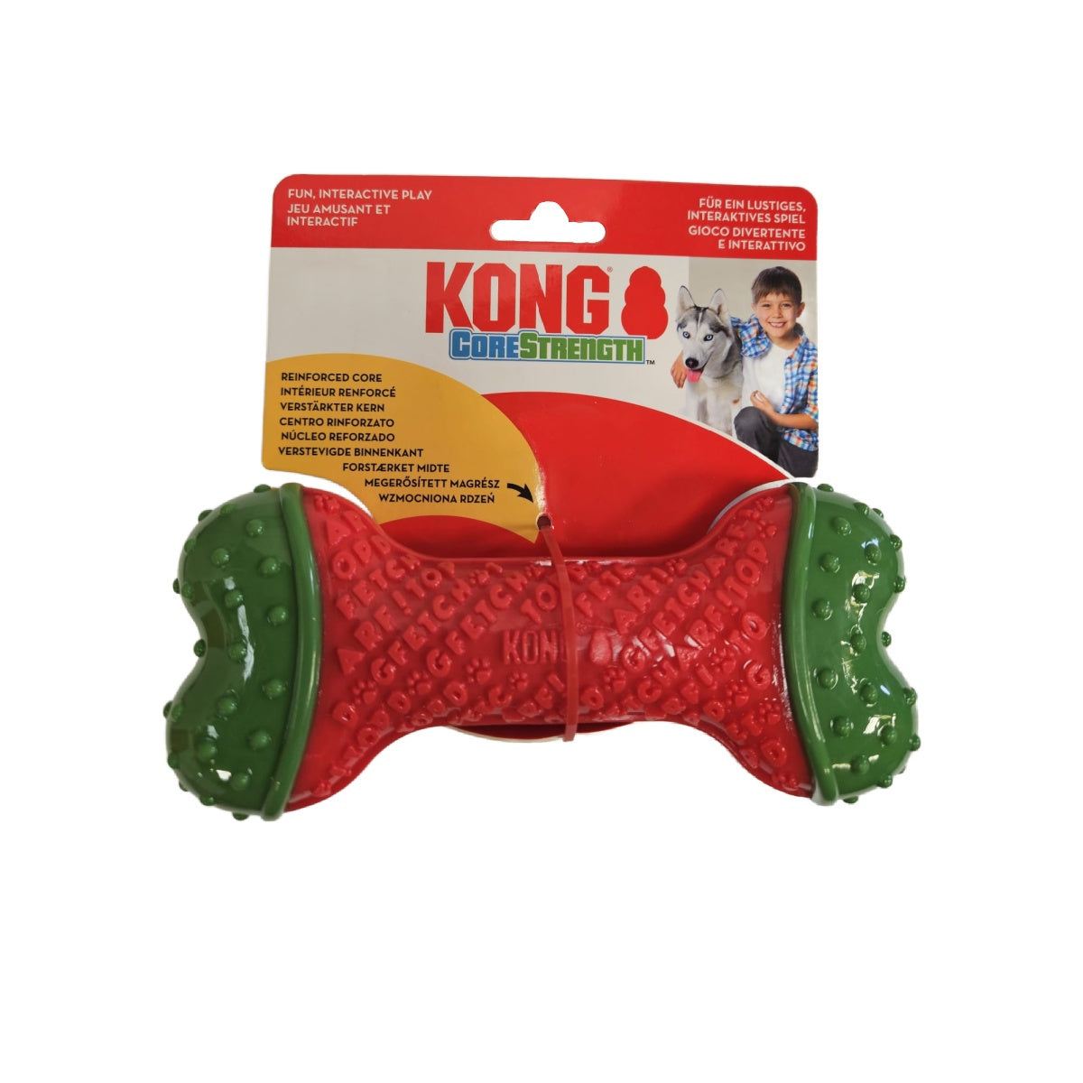 KONG Holiday CoreStrength Bone M/L