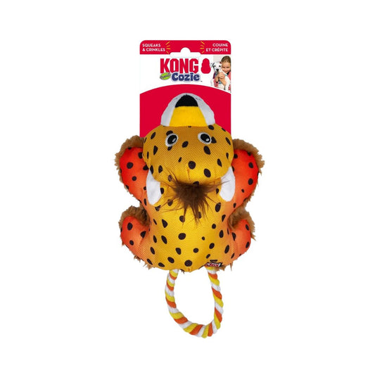 Kong Cozie Tuggz Cheetah - Small