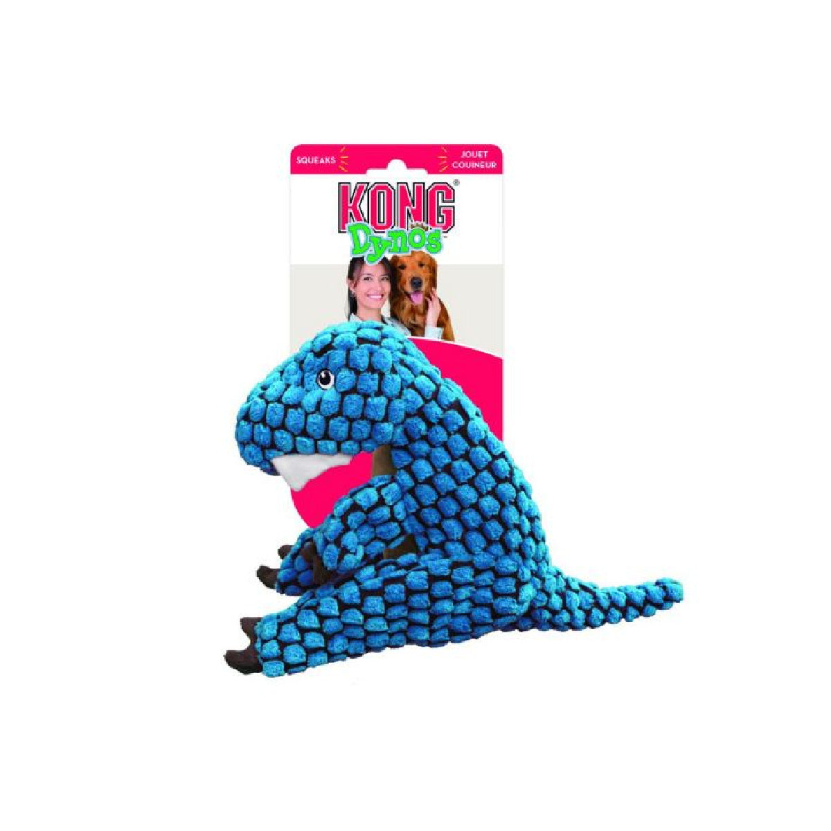 KONG Dynos T-Rex Blue Large