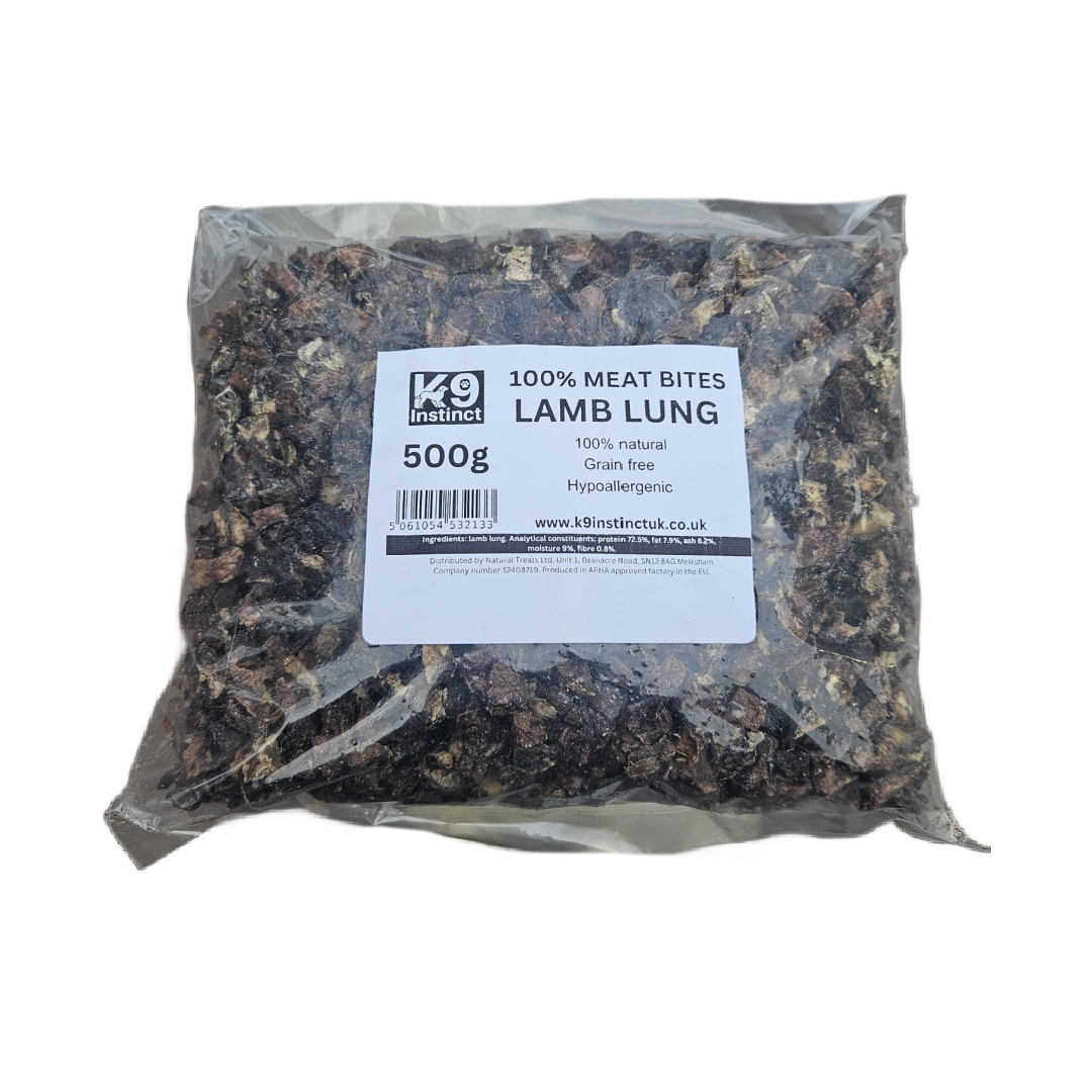 100% meat bites for dogs - single protein