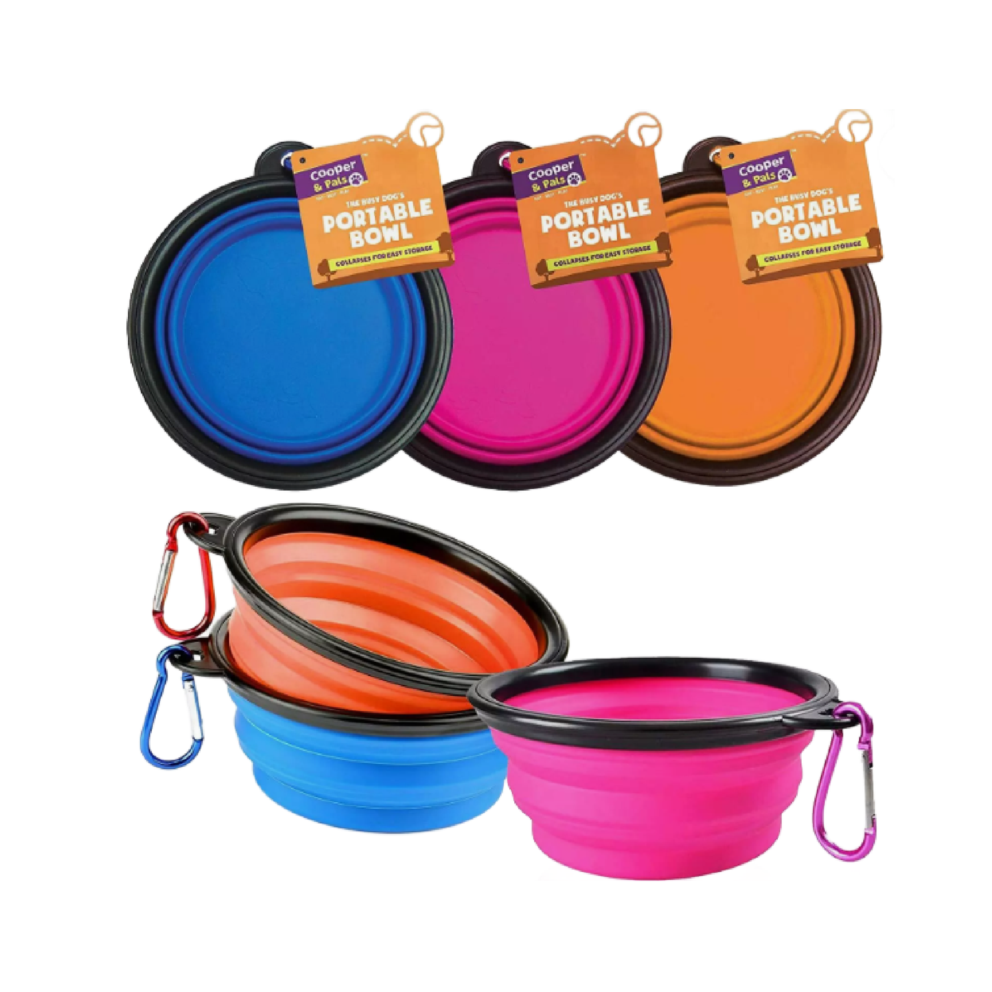 Cooper&Pals Portable Collapsible Dog Bowl