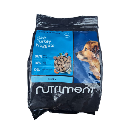 Raw Turkey Nuggets  for puppies 1kg