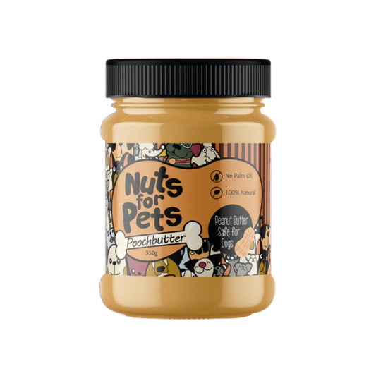 Nuts For Pets Poochbutter Peanut Butter Treat For Dogs 350g