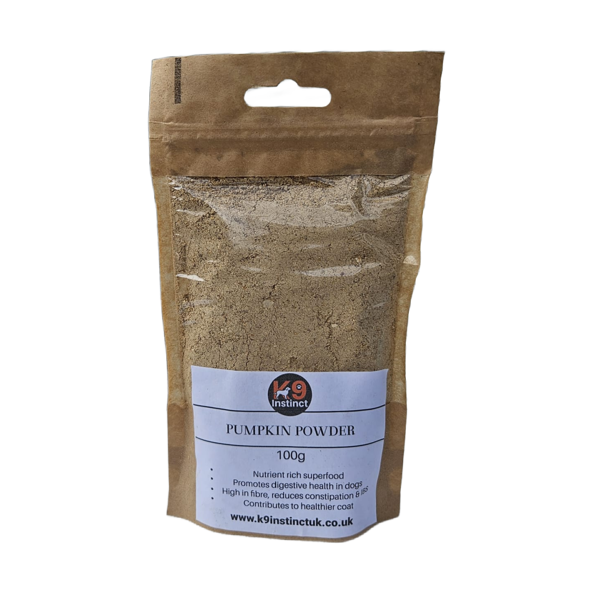 Pumpkin powder for dogs