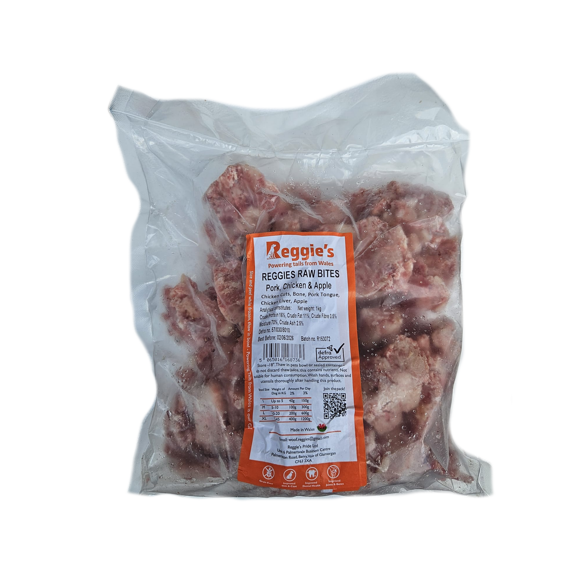 Reggie's Raw Chunky Frozen minces