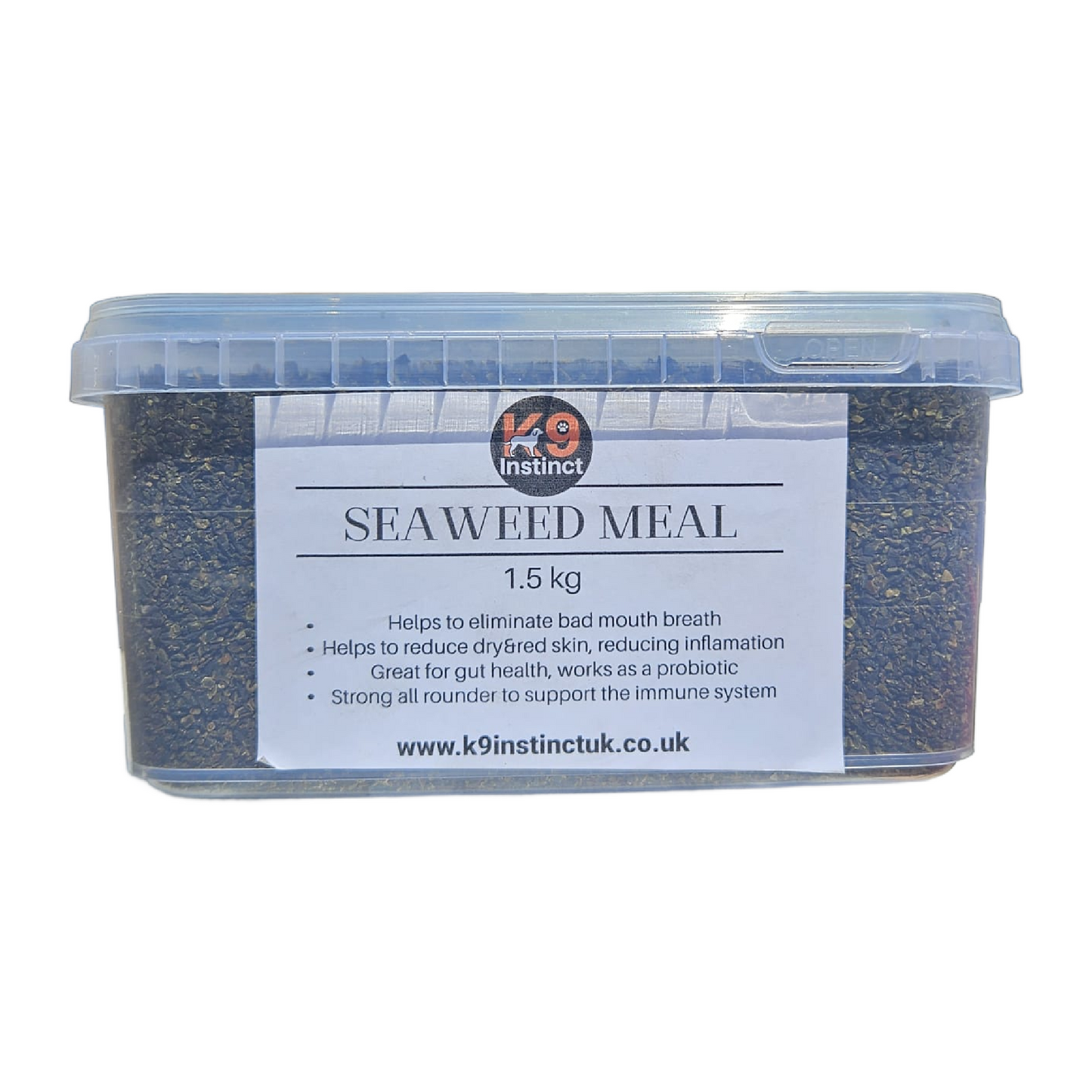 Seaweed supplement for dogs