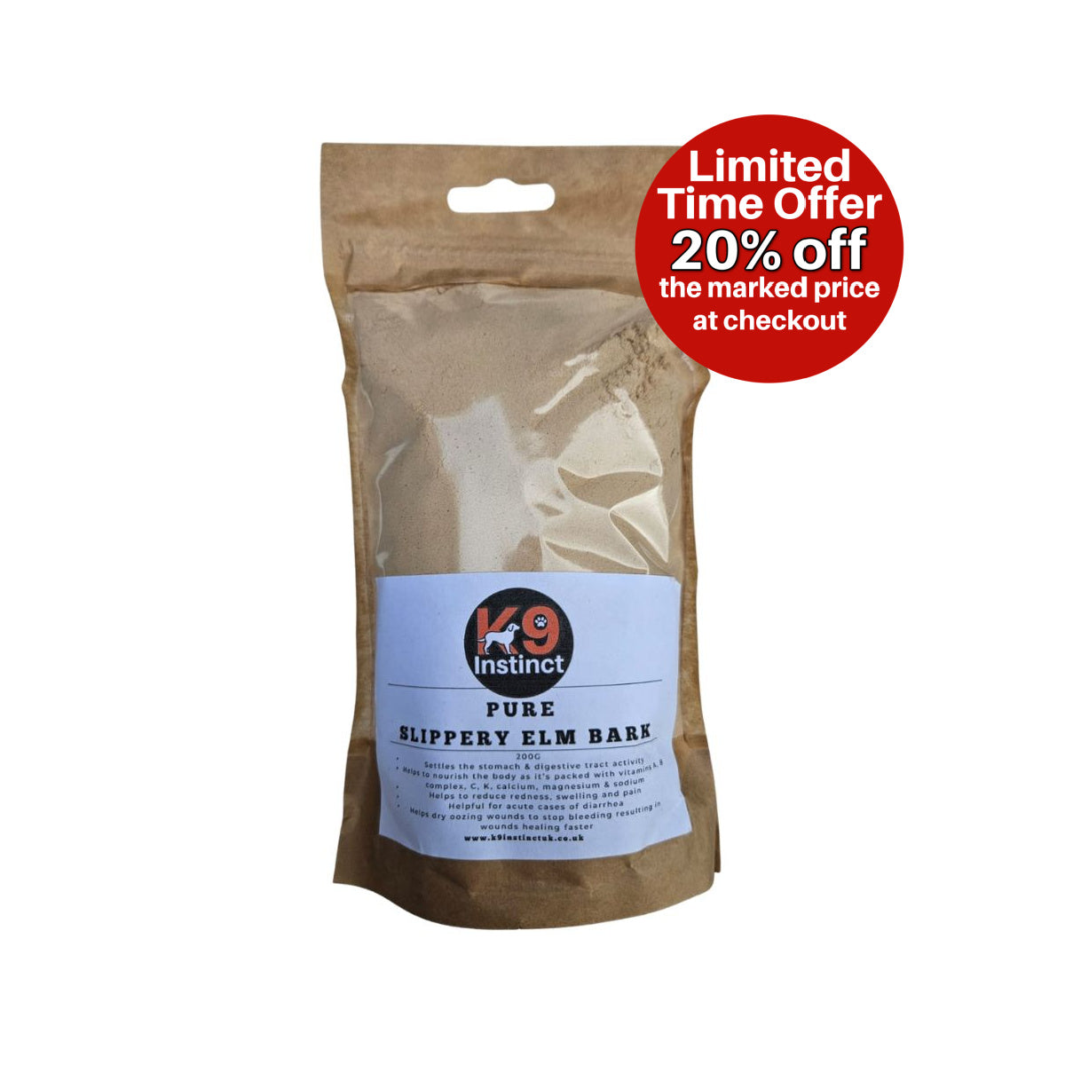Slippery Elm Powder 200g