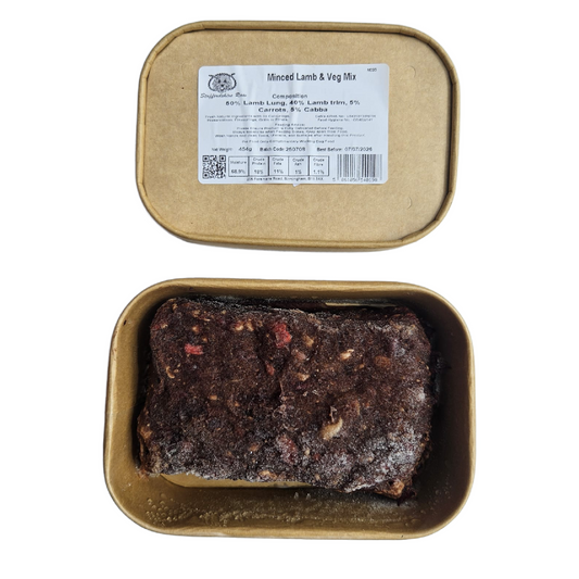 Staffordshire Raw dog food in carboard packaging in Bristol