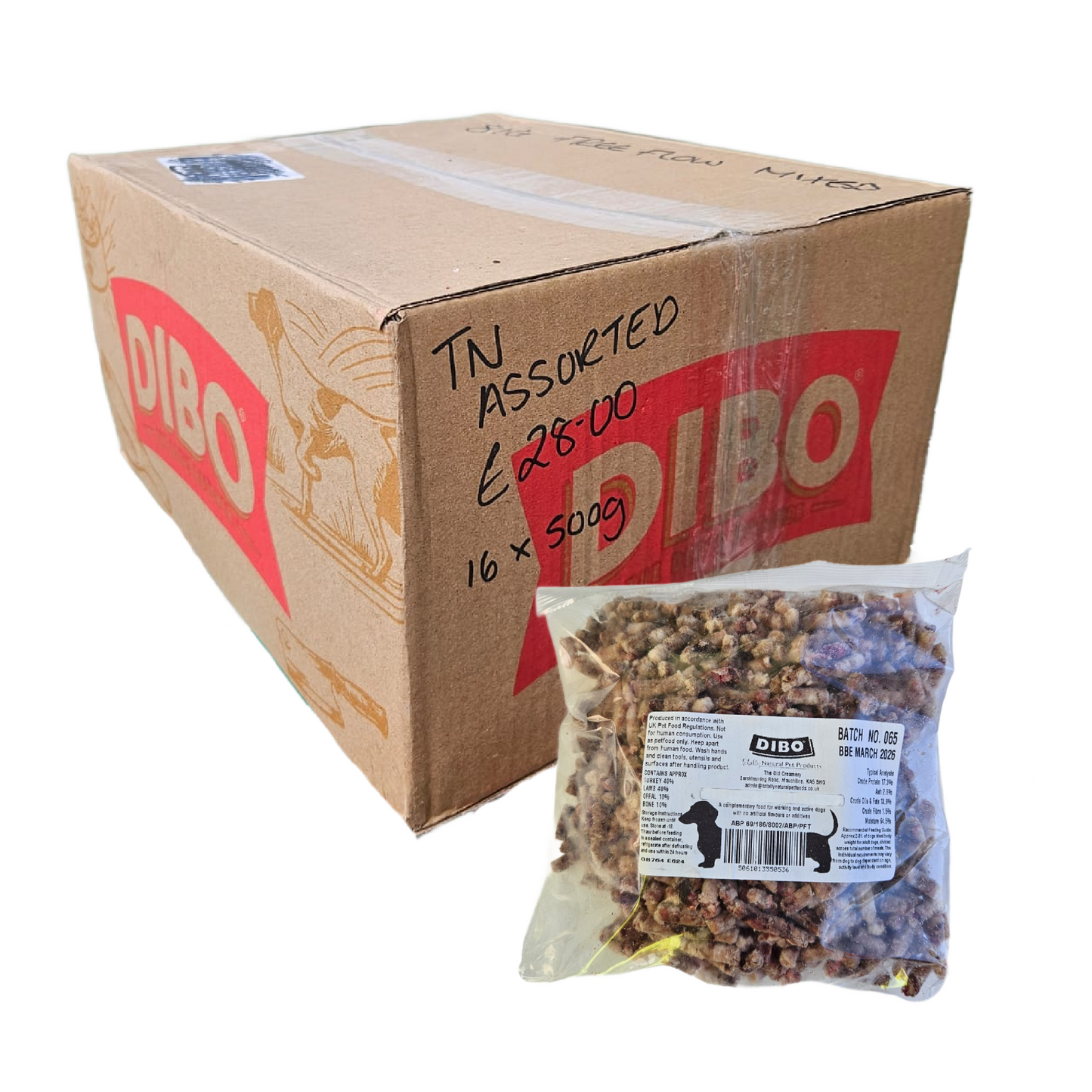 Totally Natural assorted box 16x 500g for dogs in Bristol