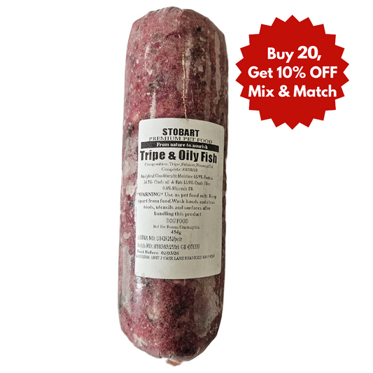 ST Tripe & Oily Fish 454g