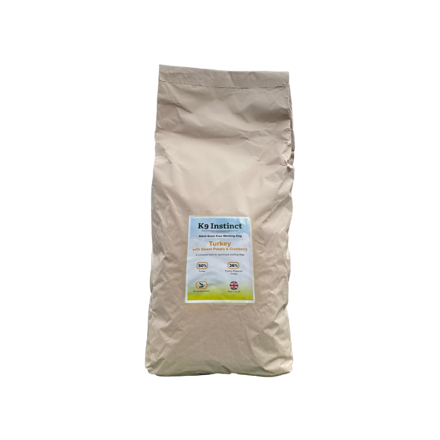 Dry dog food Turkey with Sweet Potato and Cranberry in Bristol