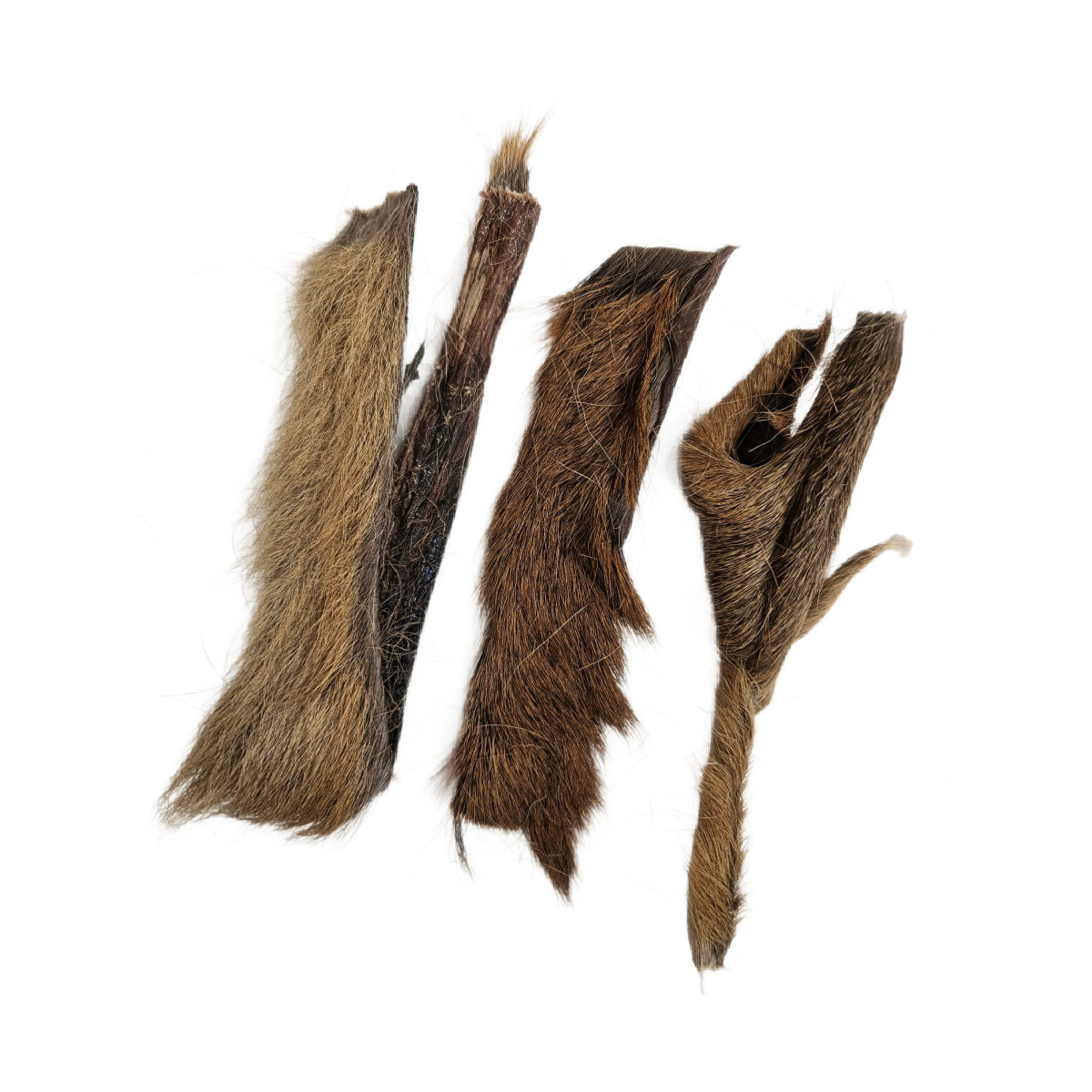 Venison skin with fur 500g