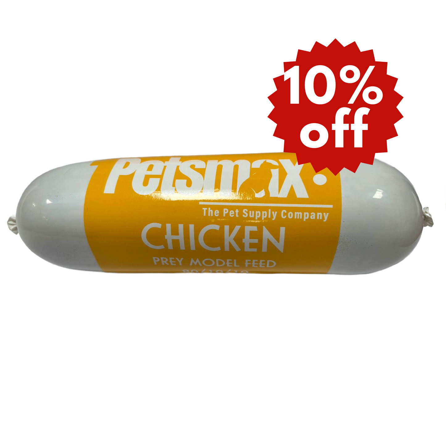 PetsMax Steamed Chicken 80/10/10 900g