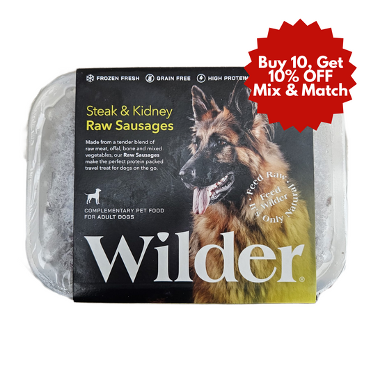 Wilder  Steak and Kidney  sausages 360g
