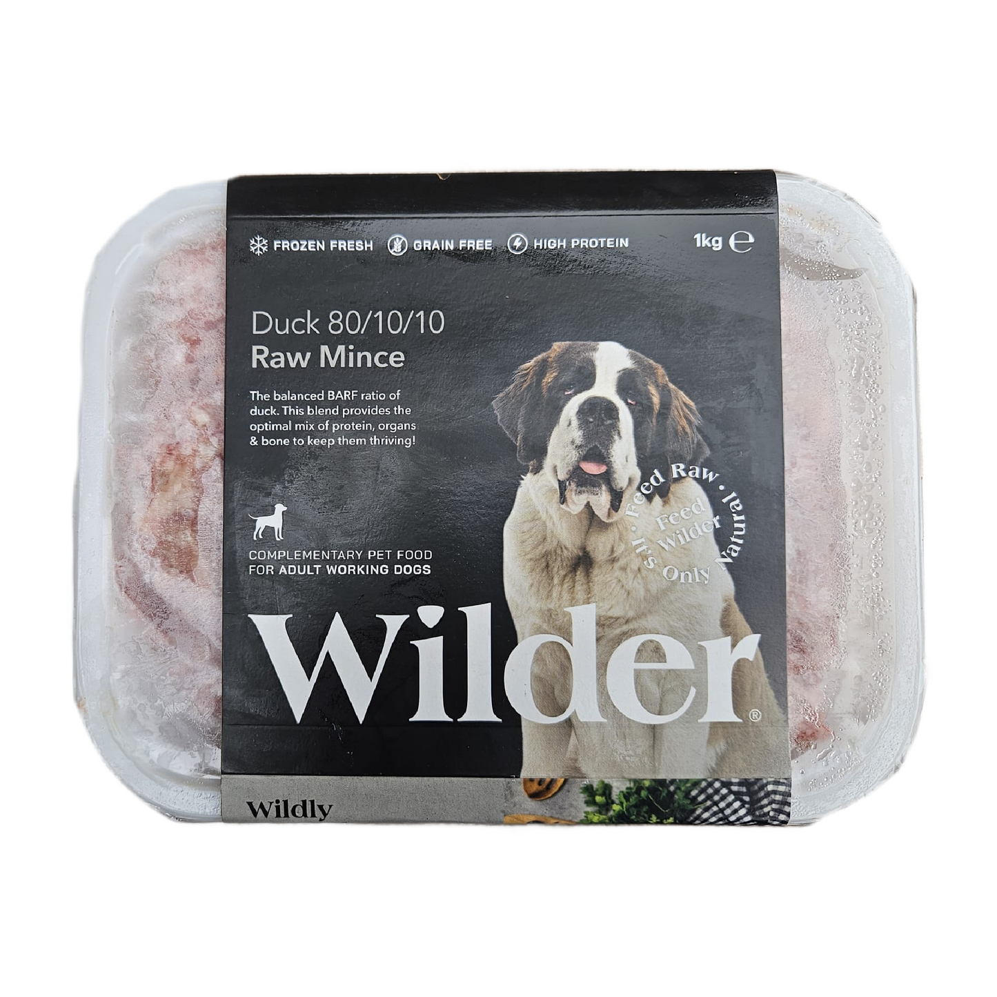 Wilder raw dog food in Bristol