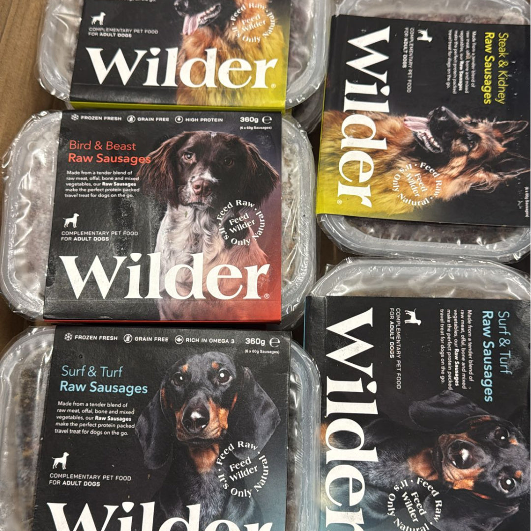 WILDER Assorted Box Sausages 10 x 360g