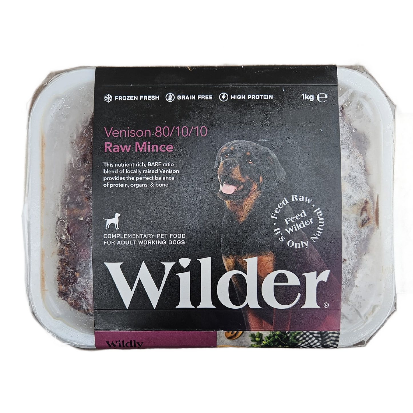 Wilder raw dog food in Bristol