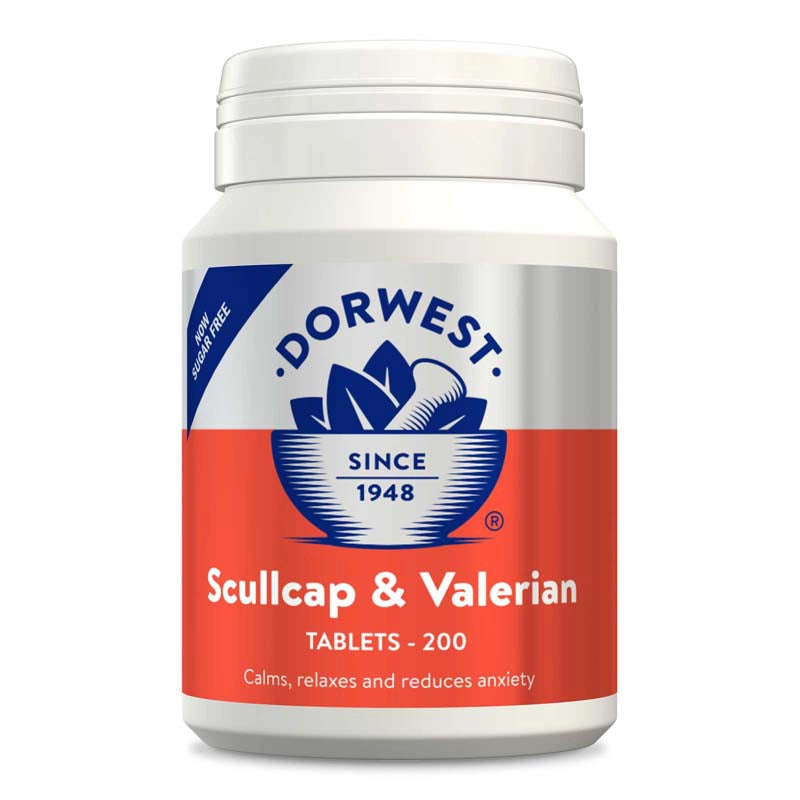 Scullcap & Valerian 200 Tablets