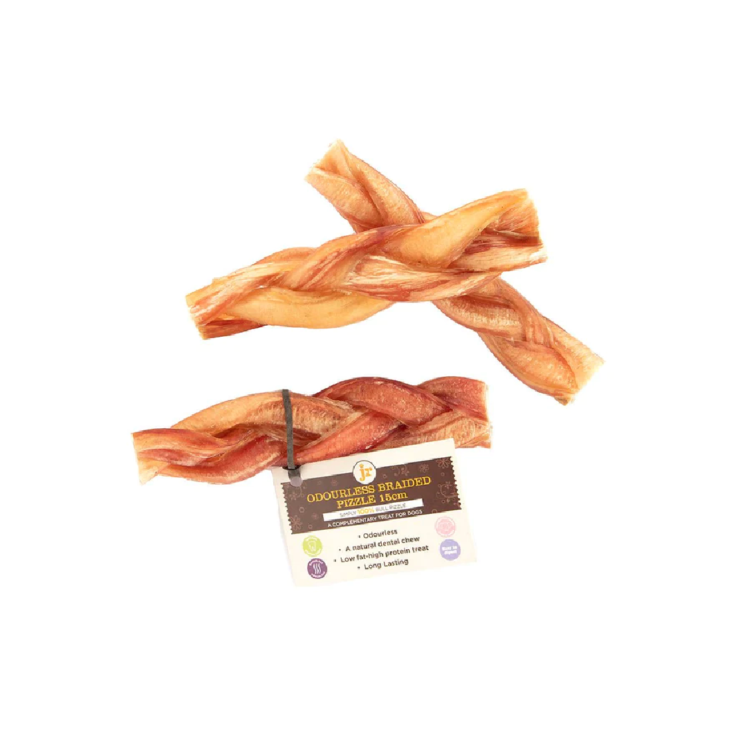 Odourless Braided Pizzle 15cm