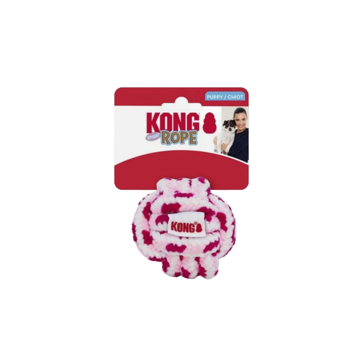 KONG Rope Ball Puppy Assorted -L