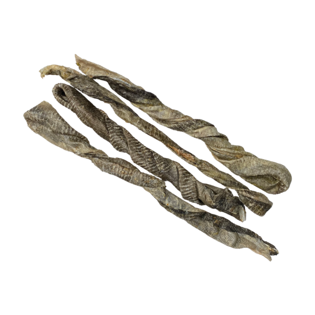Dried fish top skin for dogs