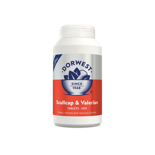 Scullcap & Valerian 500 Tablets