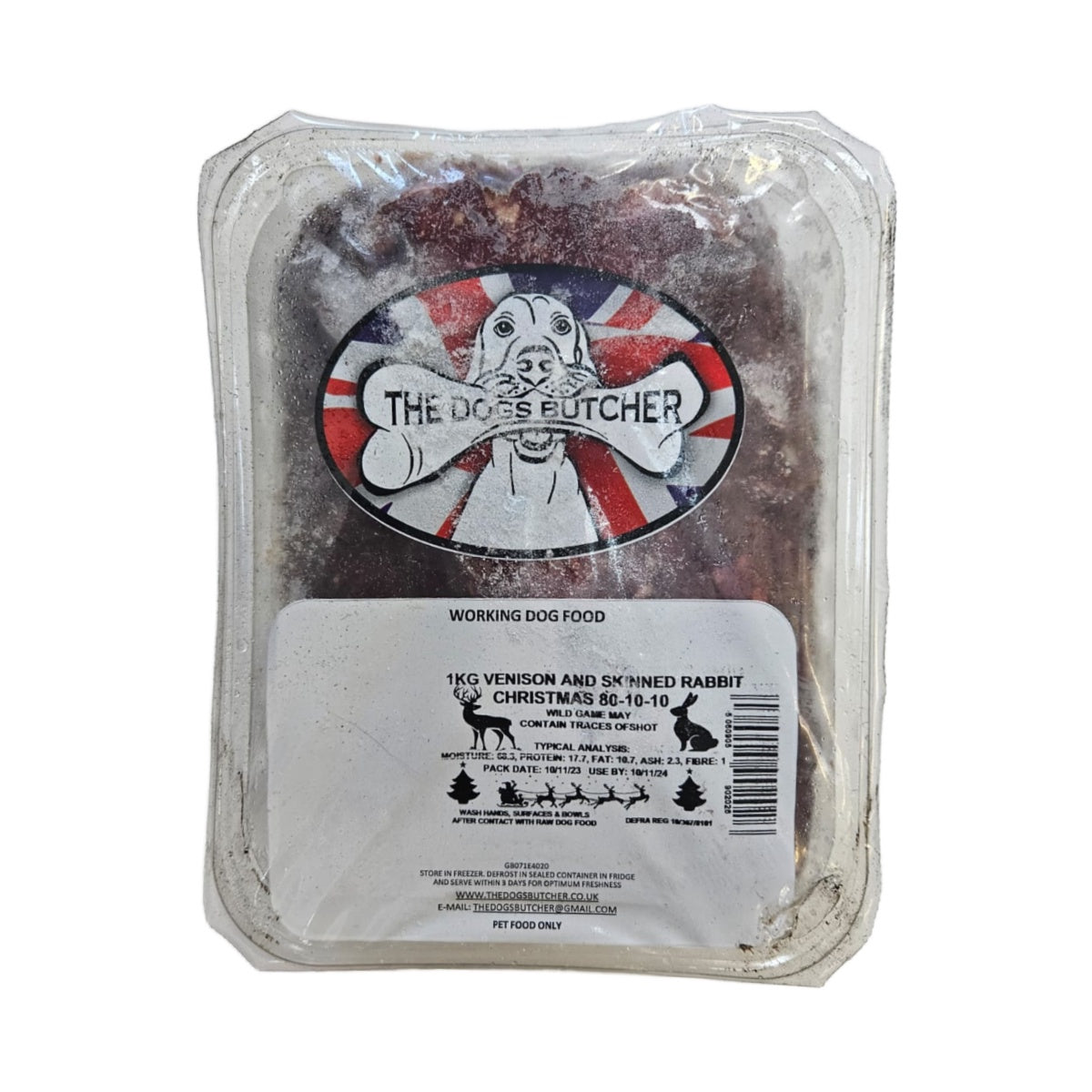 TDB Venison & Whole Rabbit 1kg